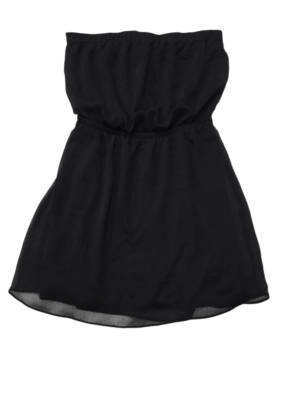 Express Black Strapless Mini Dress Size Small (S) Party Vacation Summer E60
